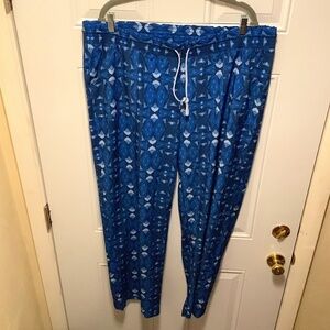 UV Skinz UPF 50+ Pants 2XL Athleisure Summer Lightweight Blue Protective